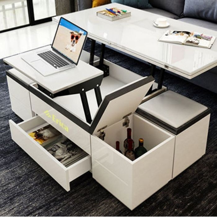 BÀN ĂN NÂNG HẠ THÔNG MINH ERICA - BA01