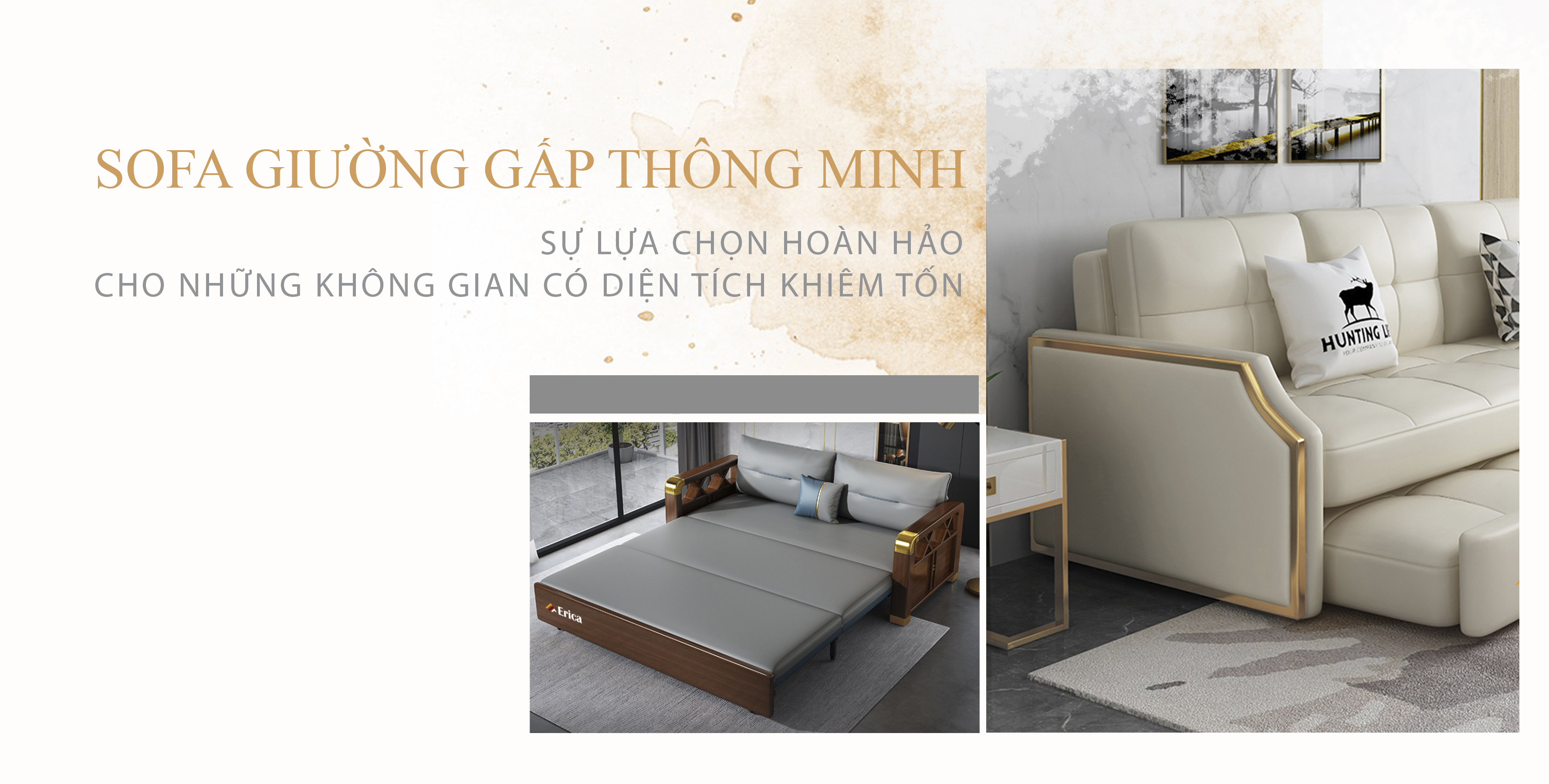 SOFA GIƯỜNG GẤP THÔNG MINH – SỰ LỰA CHỌN HOÀN HẢO CHO NHỮNG KHÔNG GIAN CÓ DIỆN TÍCH KHIÊM TỐN