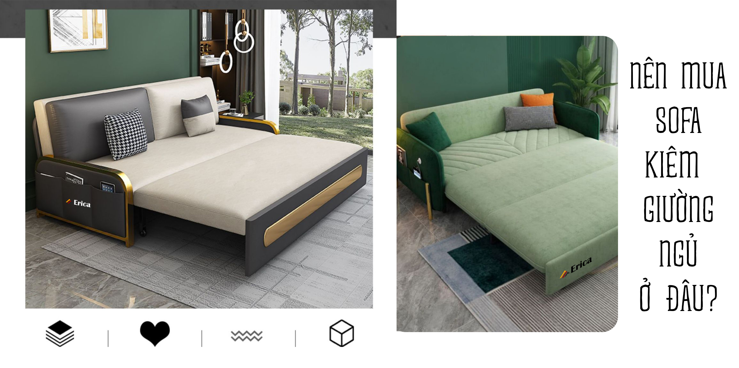 NÊN MUA SOFA KIÊM GIƯỜNG NGỦ Ở ĐÂU? Ở ĐÂU CÓ SOFA KIÊM GIƯỜNG NGỦ ĐẸP CHẤT LƯỢNG?